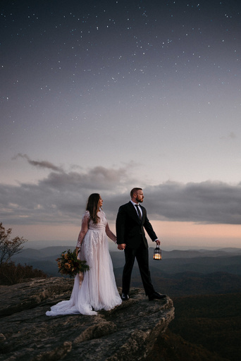 Pareja al atardecer